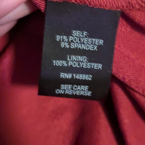 Liquid Knit Tea Length Dress 3x/22-24 - Picture 12 of 14